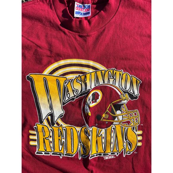 Vintage 90s trench ultra Washington Redskins shirt, large USA made dead stock - Picture 2 of 5